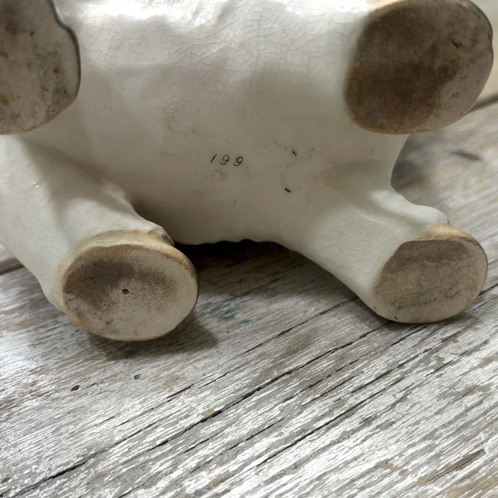 Vintage Napco Lamb Ceramic Planter. Numbered | Kitschy | Anthropomorphic